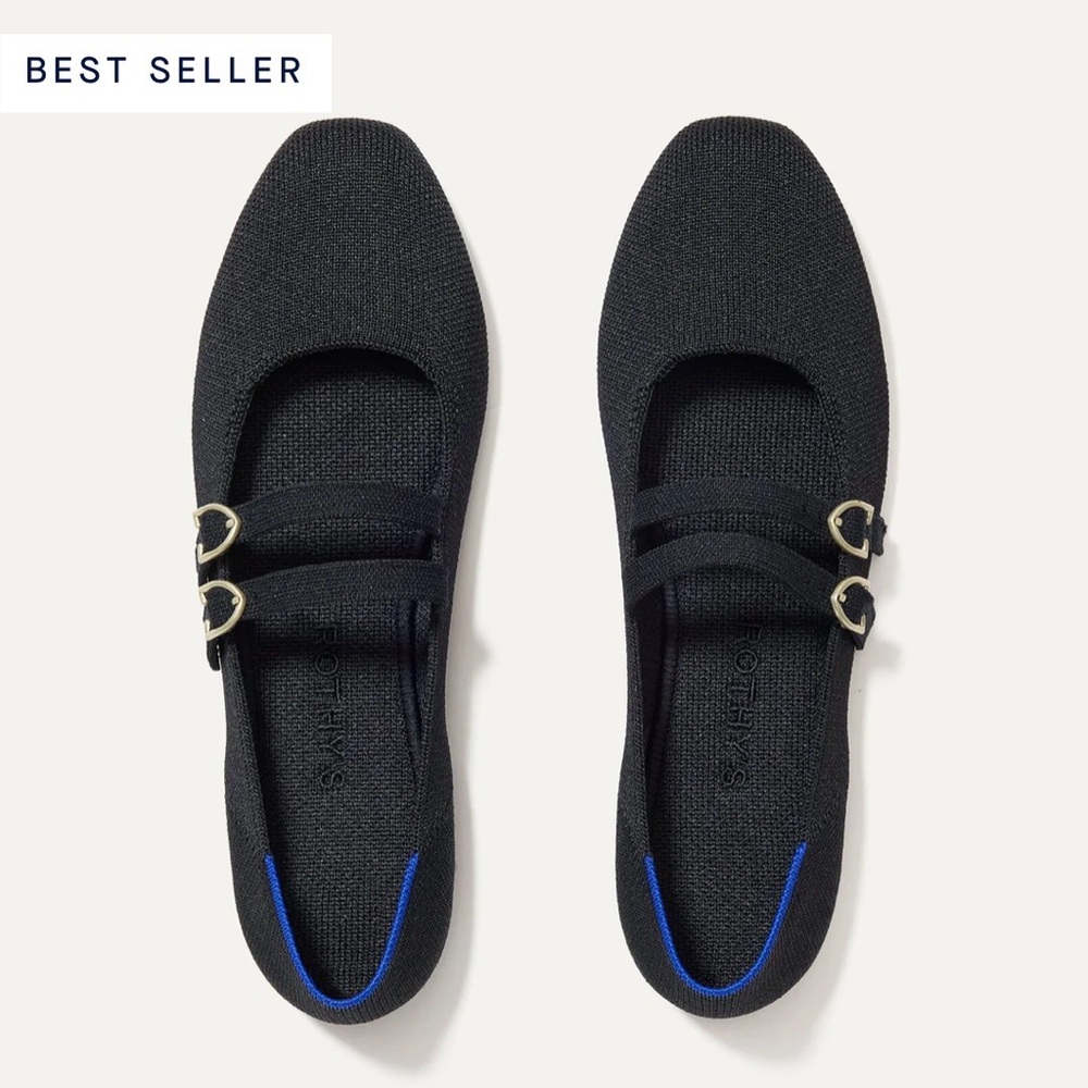 Rothy's Black Women's Flats - Picture 2 of 10